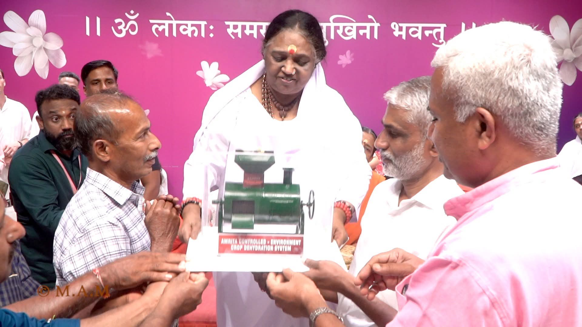Dedication of 300 kg Capacity Paddy Drying Machine to Farmers